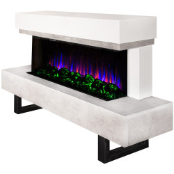 Semineu Art Flame Monro & Dalas (Beige/Ivory) Thumb