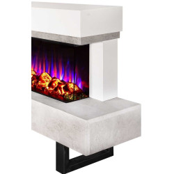 Semineu Art Flame Monro & Dalas (Beige/Ivory) Thumb