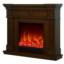 Каминокомплект Art Flame Nadejda Long 343SS (Brown)