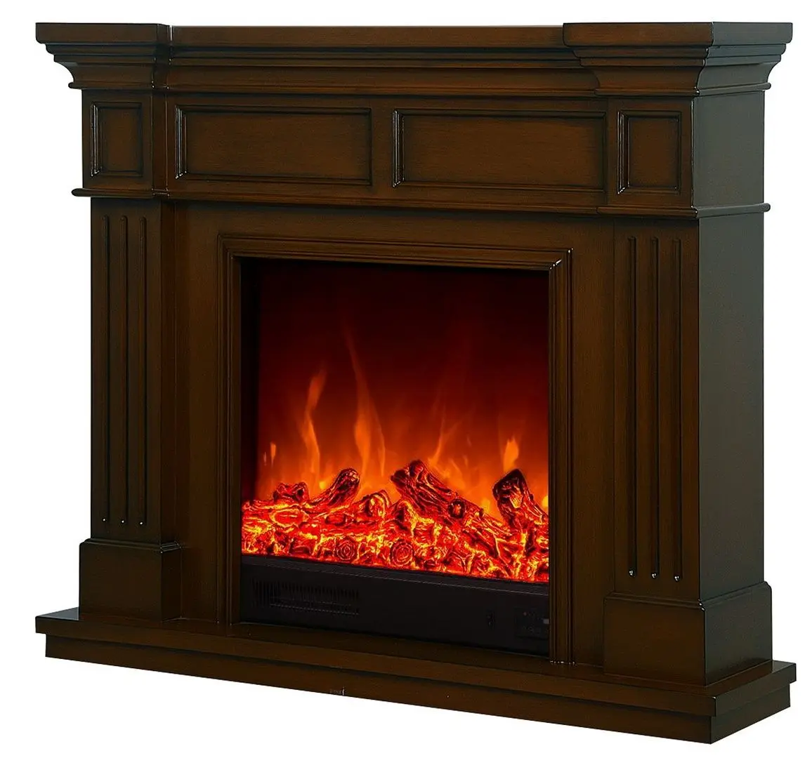 Каминокомплект Art Flame Nadejda Long 343SS (Brown)