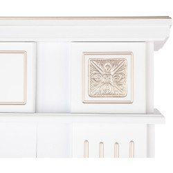 Каминокомплект Art Flame Napoleon & Mirabella (White) Thumb