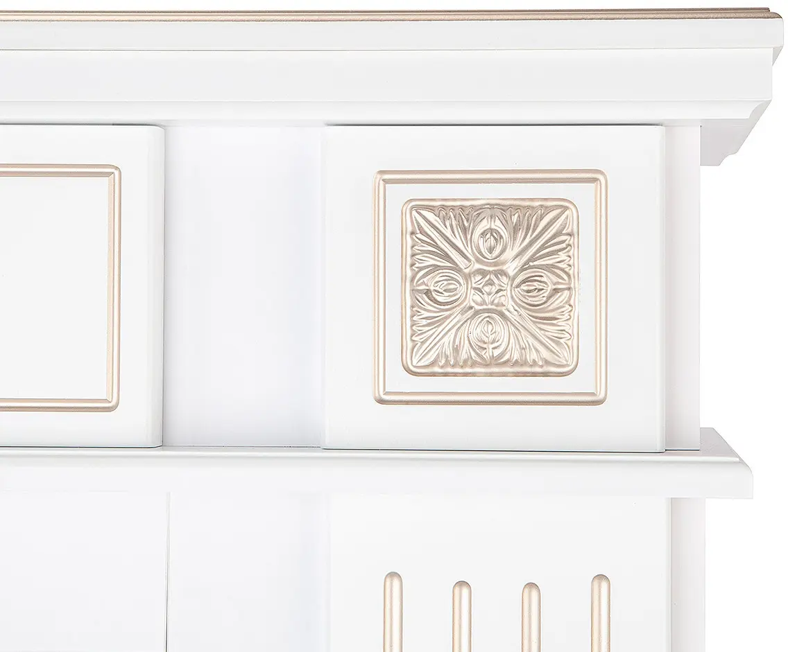 Каминокомплект Art Flame Napoleon & Mirabella (White) - 4