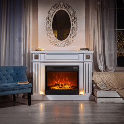 Каминокомплект Art Flame Napoleon & Mirabella (White) Thumb