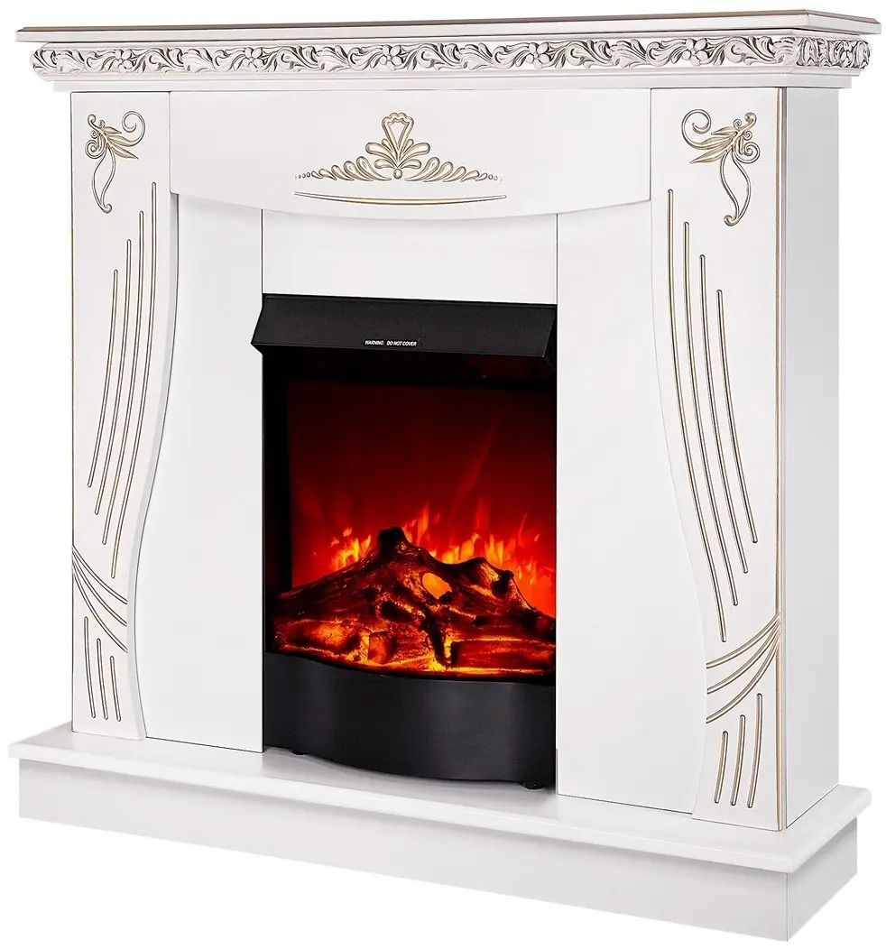 Каминокомплект Art Flame Napoli & Corsica (White) - 2