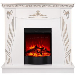 Каминокомплект Art Flame Napoli & Corsica (White)