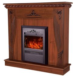 Semineu Art Flame Napoli & Cristina (Dark Walnut) Thumb