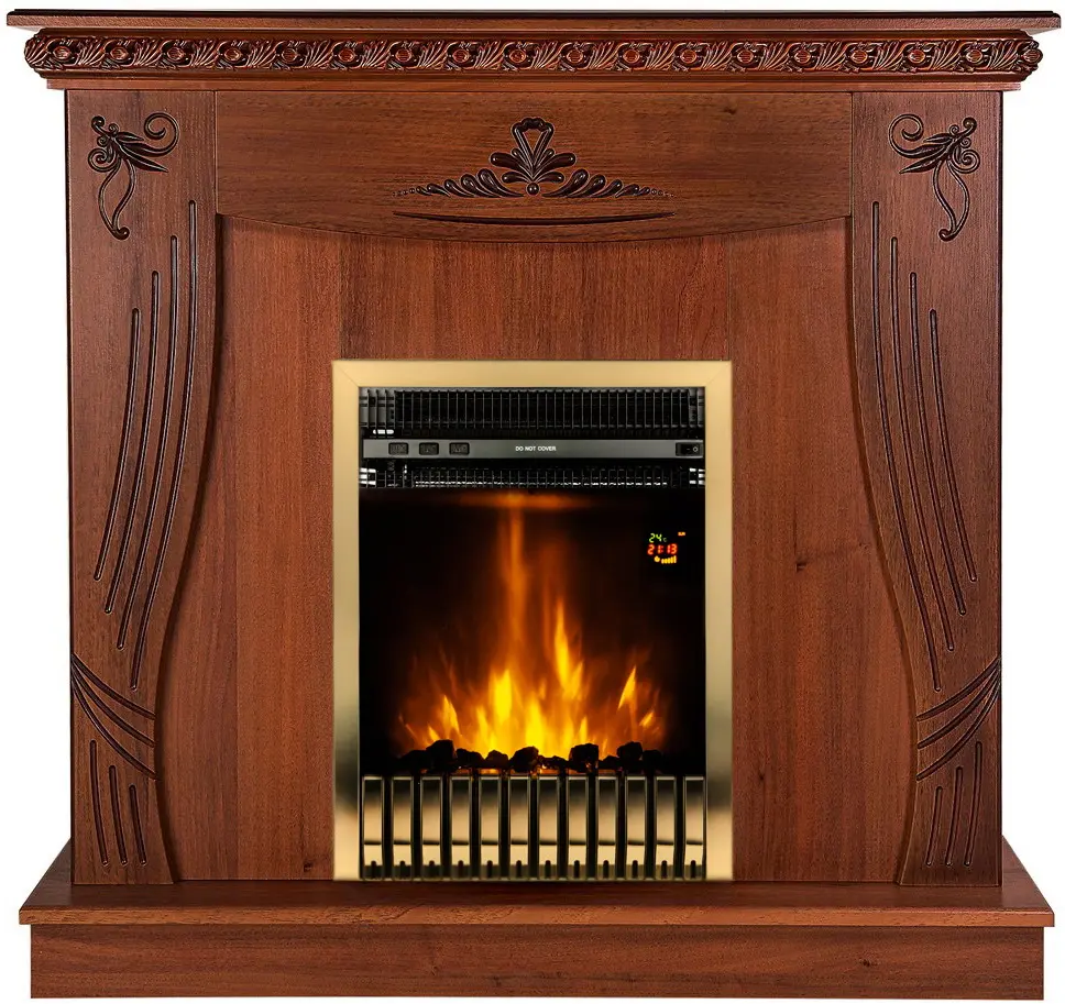 Semineu Art Flame Napoli & Gala Gold (Nut)