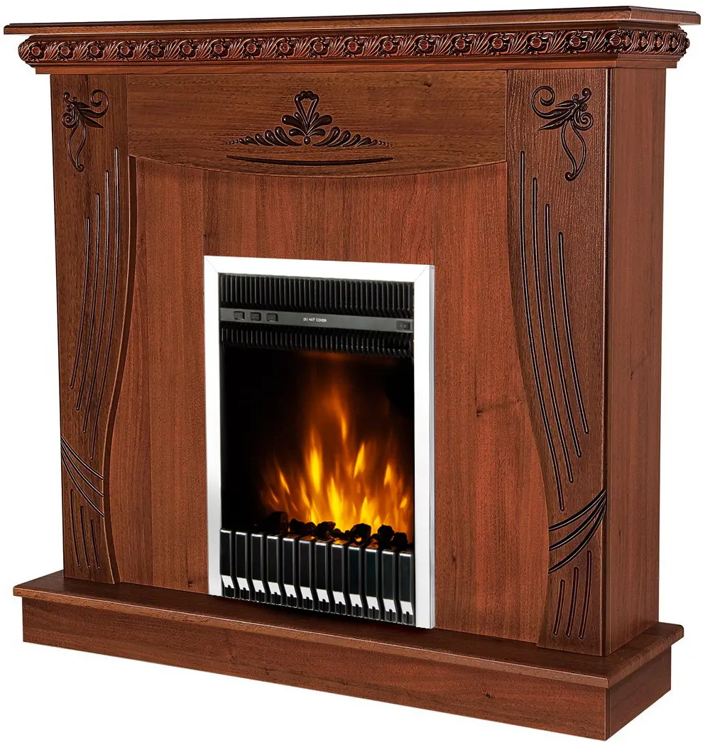 Semineu Art Flame Napoli & Gala Silver (Nut) - 2