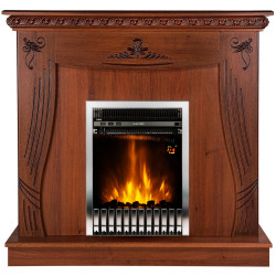 Semineu Art Flame Napoli & Gala Silver (Nut)