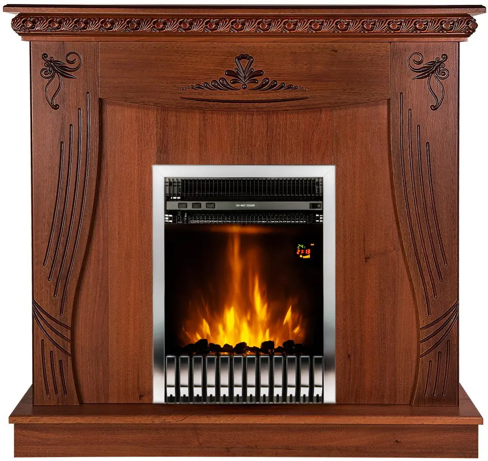 Semineu Art Flame Napoli & Gala Silver (Nut)