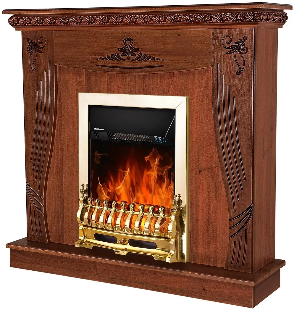 Semineu Art Flame Napoli & Galileo Gold (Nut) - 2