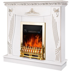 Semineu Art Flame Napoli & Galileo Gold (White) Thumb