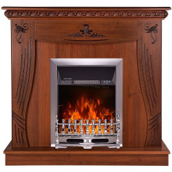 Semineu Art Flame Napoli & Galileo Silver (Nut)
