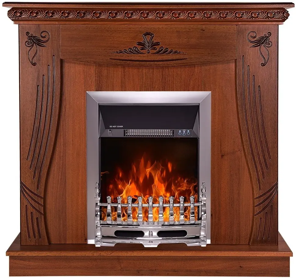 Semineu Art Flame Napoli & Galileo Silver (Nut)