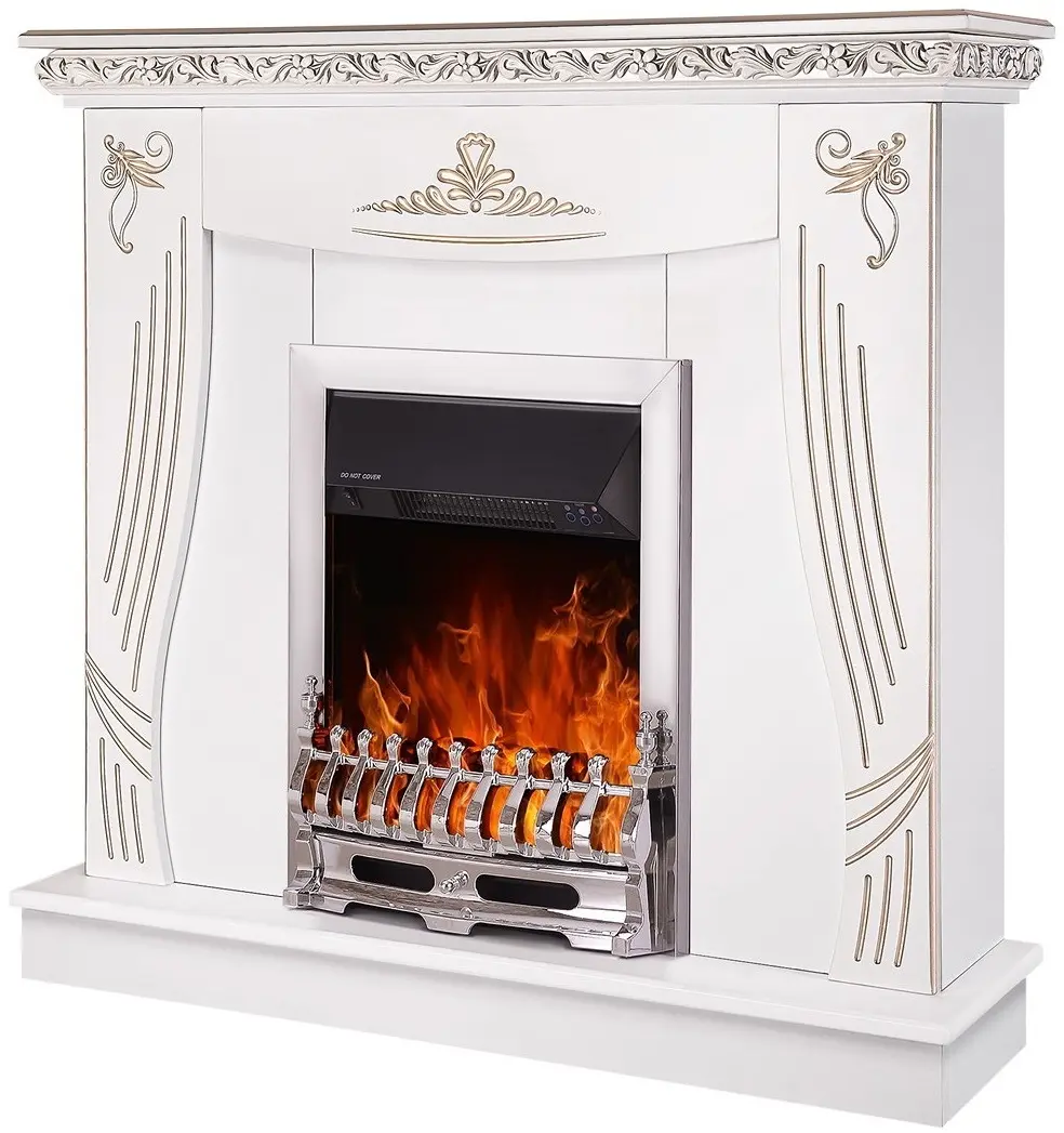 Semineu Art Flame Napoli & Galileo Silver (White) - 2