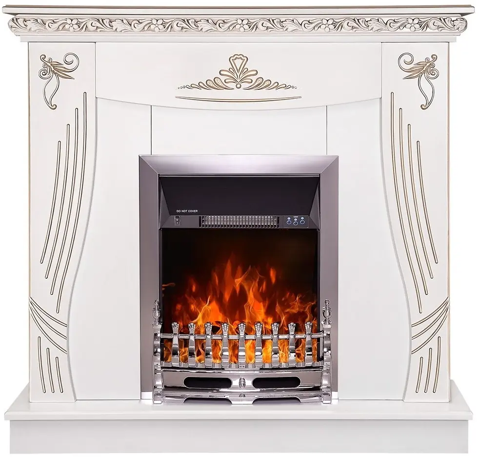 Semineu Art Flame Napoli & Galileo Silver (White)