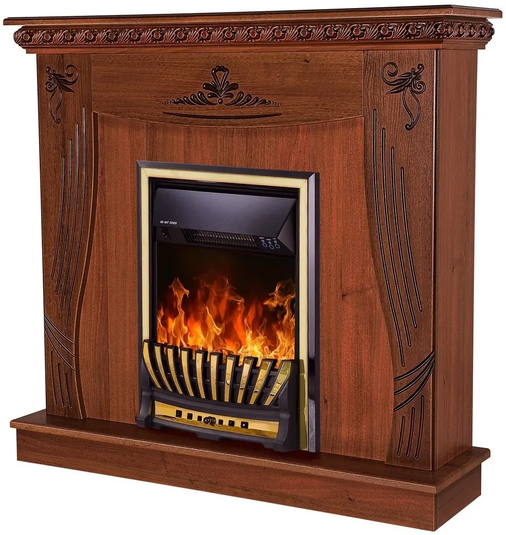 Каминокомплект Art Flame Napoli & Meridian (Nut) - 2