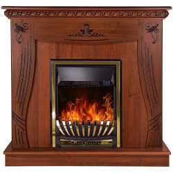 Каминокомплект Art Flame Napoli & Meridian (Nut)