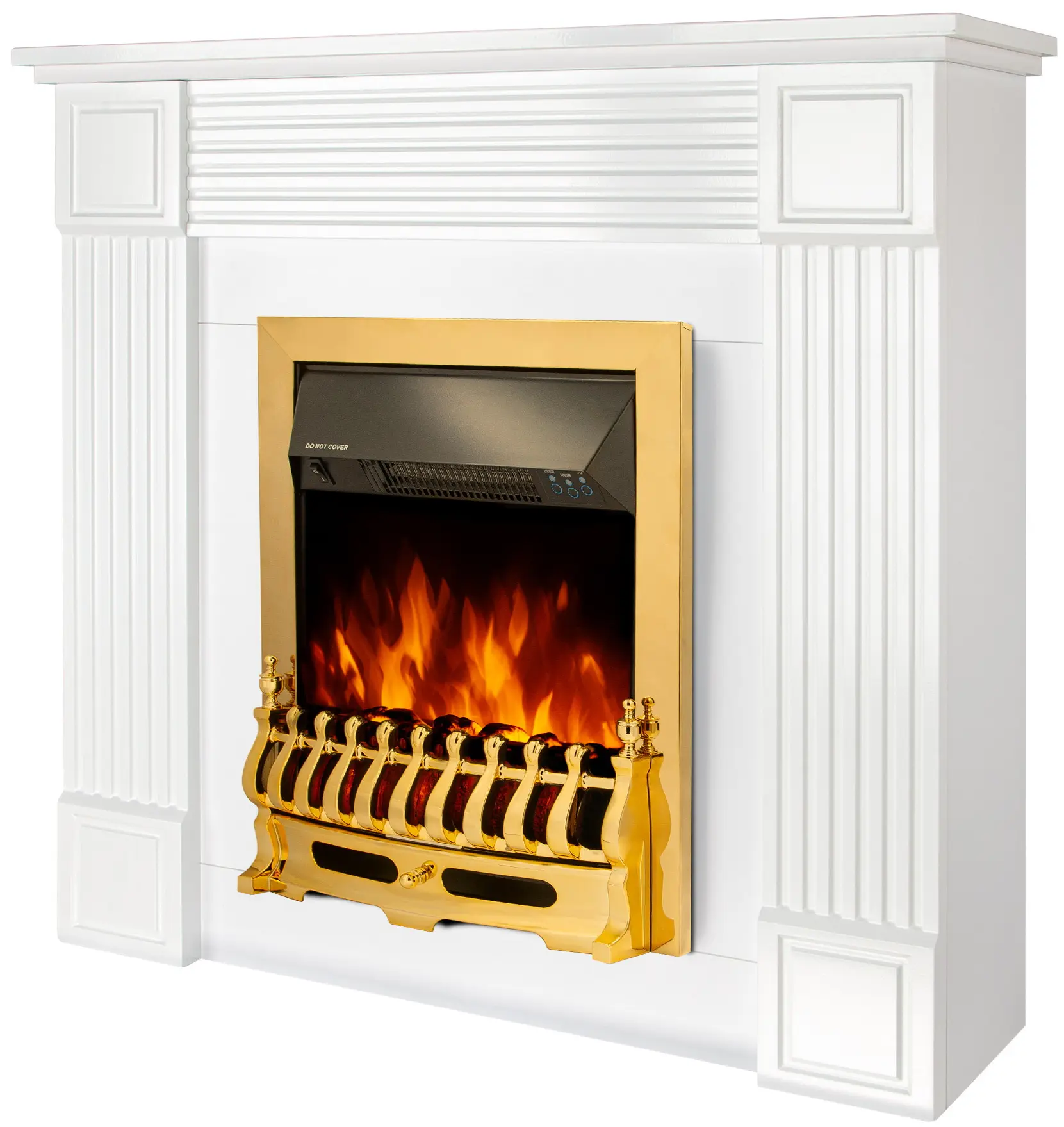 Semineu Art Flame Nexor & Galileo Gold (White) - 2