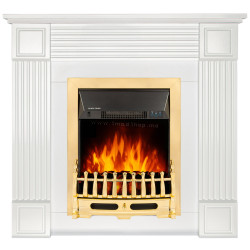 Semineu Art Flame Nexor & Galileo Gold (White)