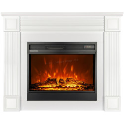 Semineu Art Flame Nexor maxi & Mirabella (White)