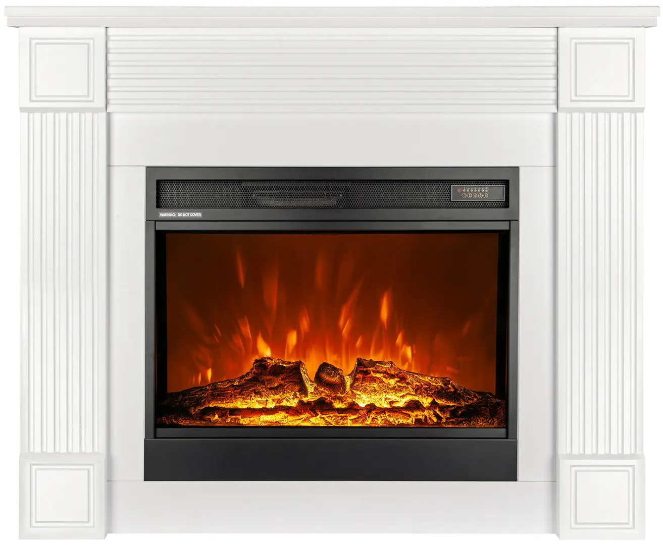 Semineu Art Flame Nexor maxi & Mirabella (White)