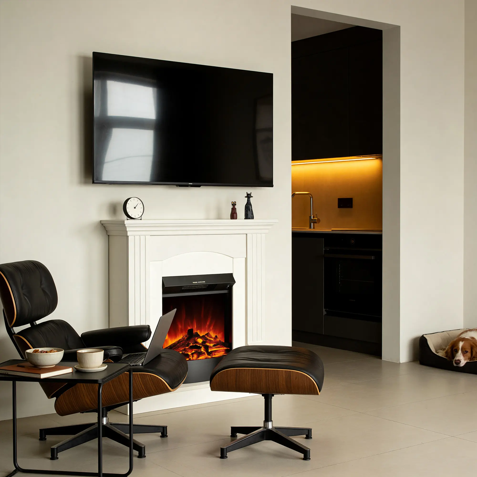 Semineu Art Flame Nobira & Corsica (Vanilla) - 5