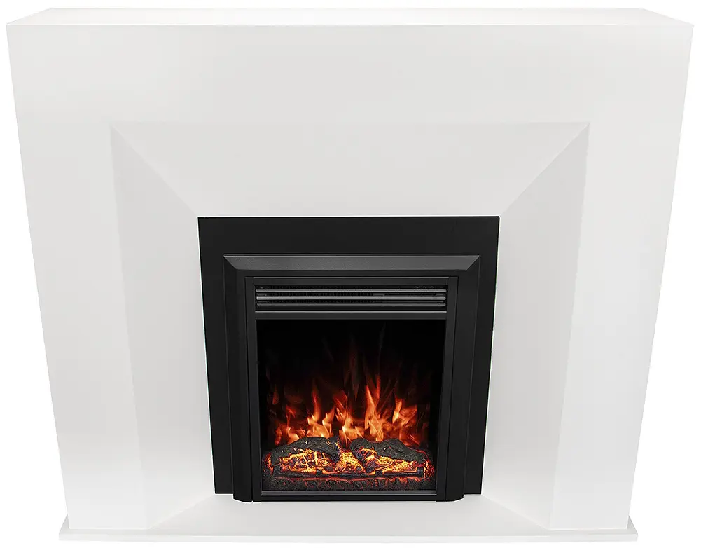 Каминокомплект Art Flame Nova Flame & Cris (White) - 2