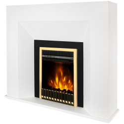 Semineu Art Flame Nova Flame & Gala Gold (White) Thumb