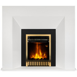 Semineu Art Flame Nova Flame & Gala Gold (White)