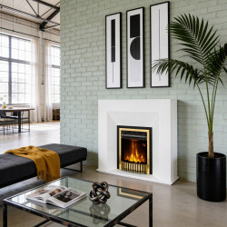 Semineu Art Flame Nova Flame & Gala Gold (White) Thumb