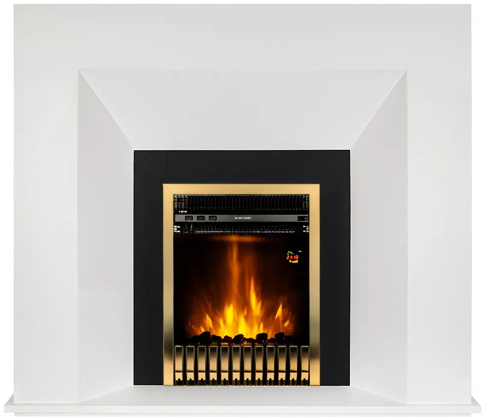 Semineu Art Flame Nova Flame & Gala Gold (White)