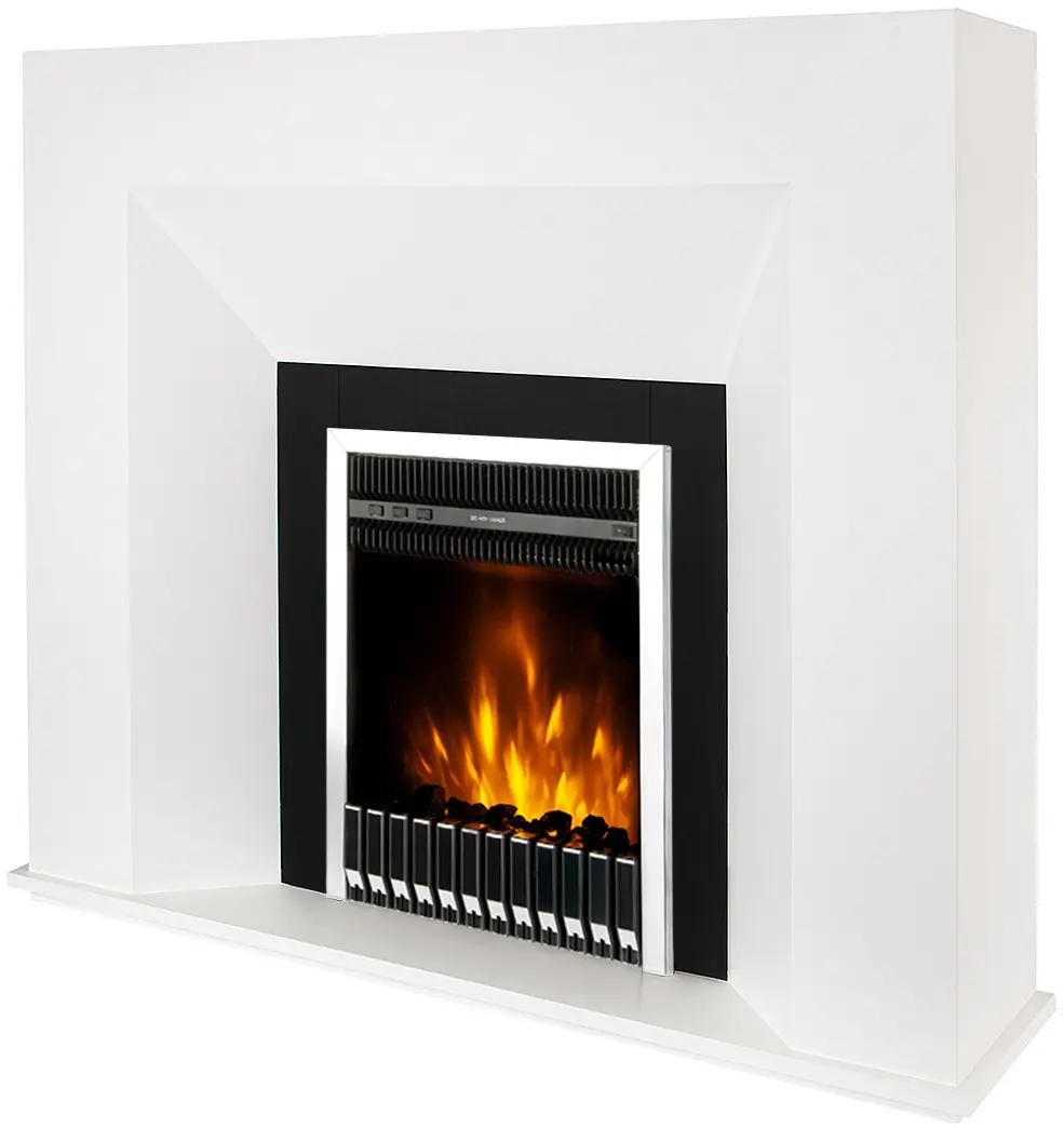 Semineu Art Flame Nova Flame & Gala Silver (White) - 2