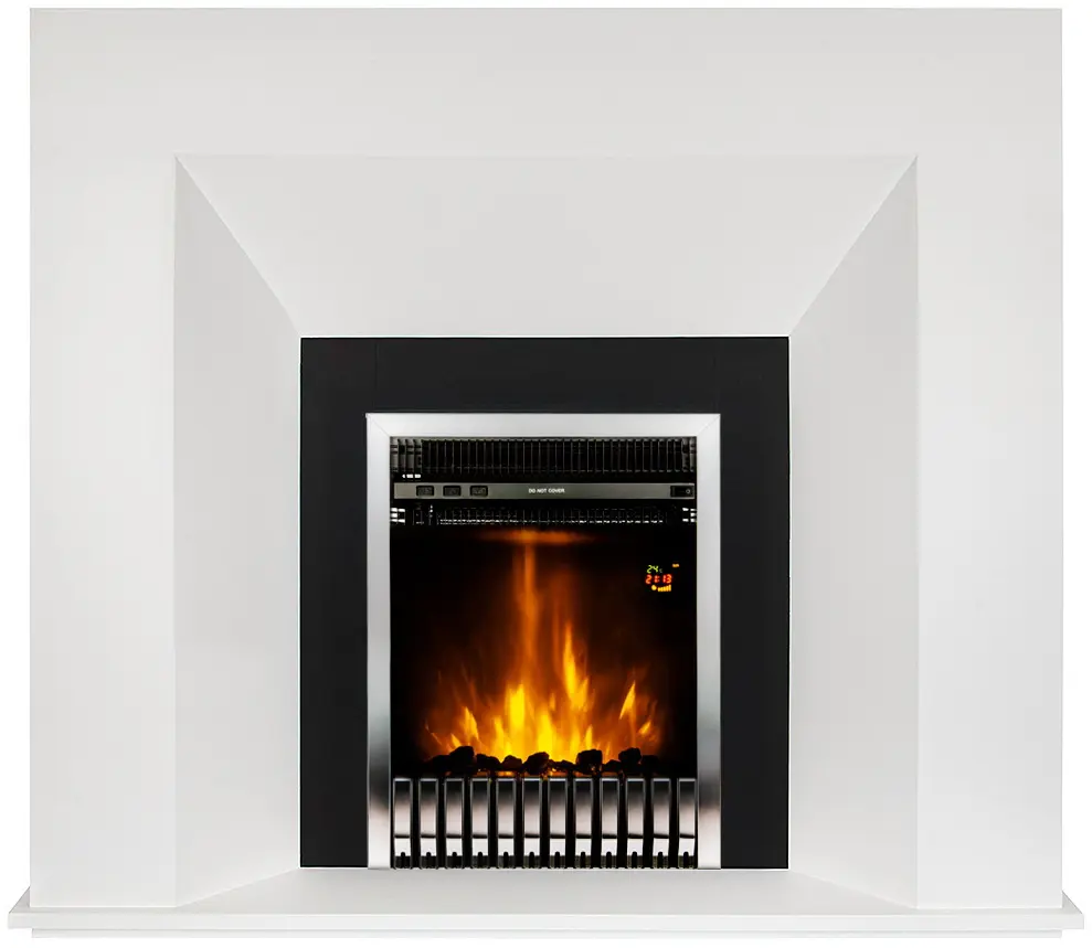 Semineu Art Flame Nova Flame & Gala Silver (White)