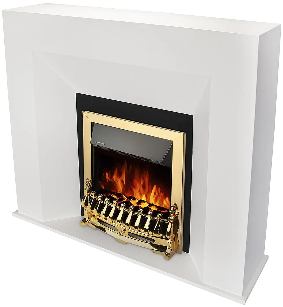 Semineu Art Flame Nova Flame & Galileo Gold (White) - 4
