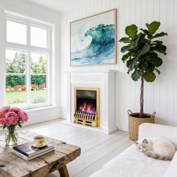 Semineu Art Flame Orina & Galileo Gold (White) Thumb