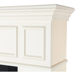 Semineu Art Flame Ornato & Mirabella (Ivory) Thumb