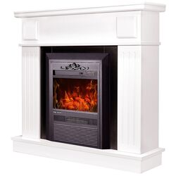 Semineu Art Flame Oscar & Cristina (White) Thumb