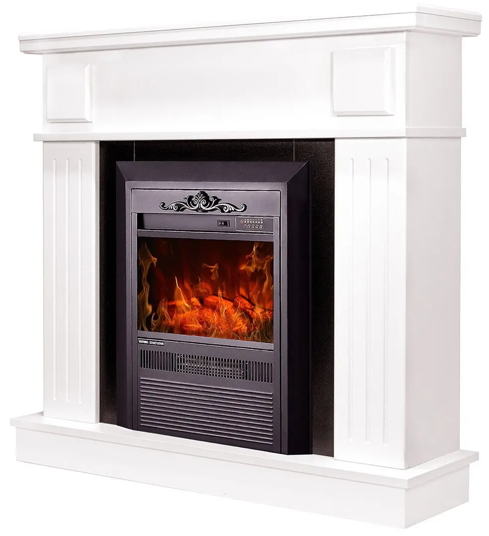 Semineu Art Flame Oscar & Cristina (White)