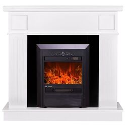 Semineu Art Flame Oscar & Cristina (White)