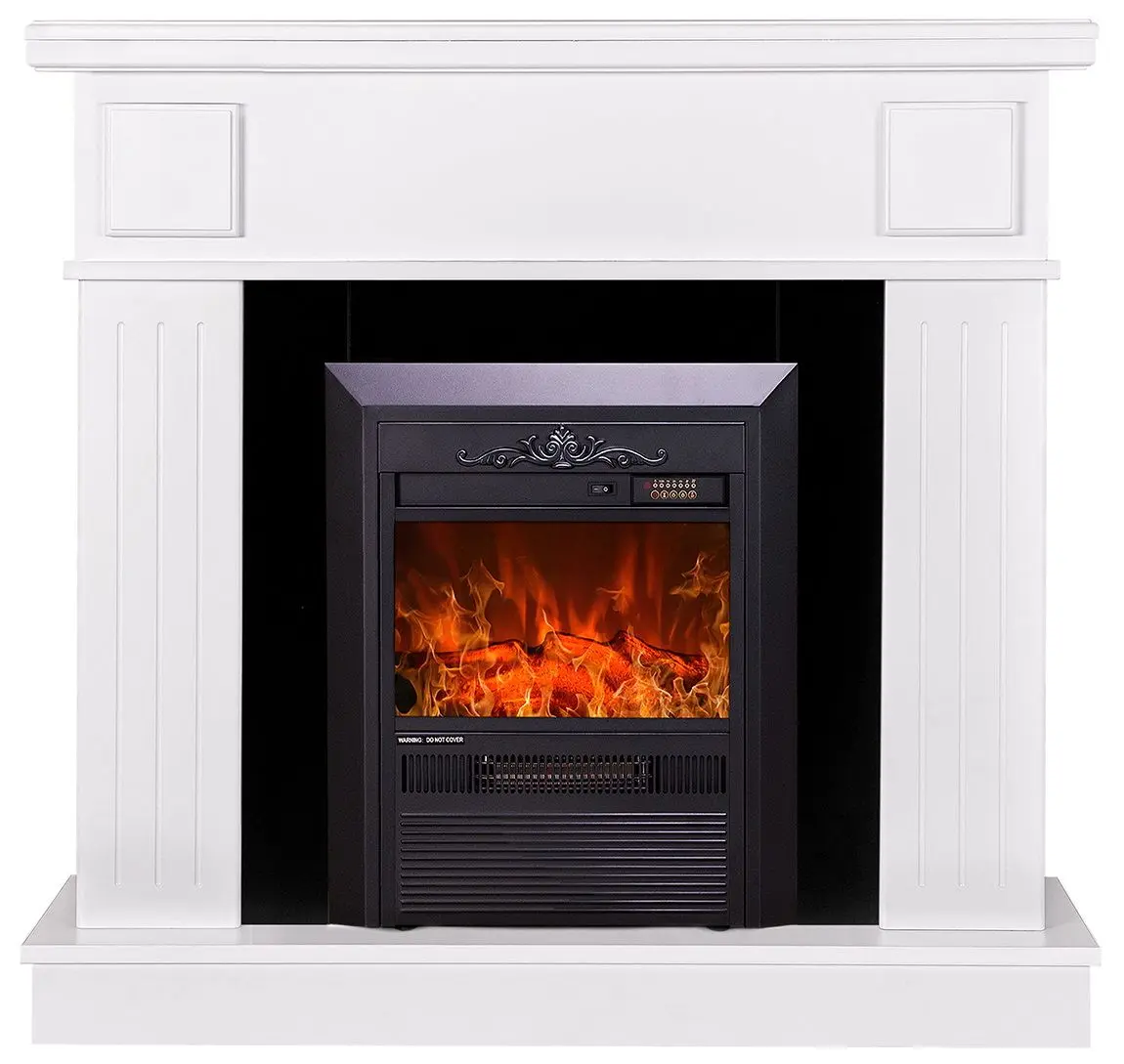 Semineu Art Flame Oscar & Cristina (White)