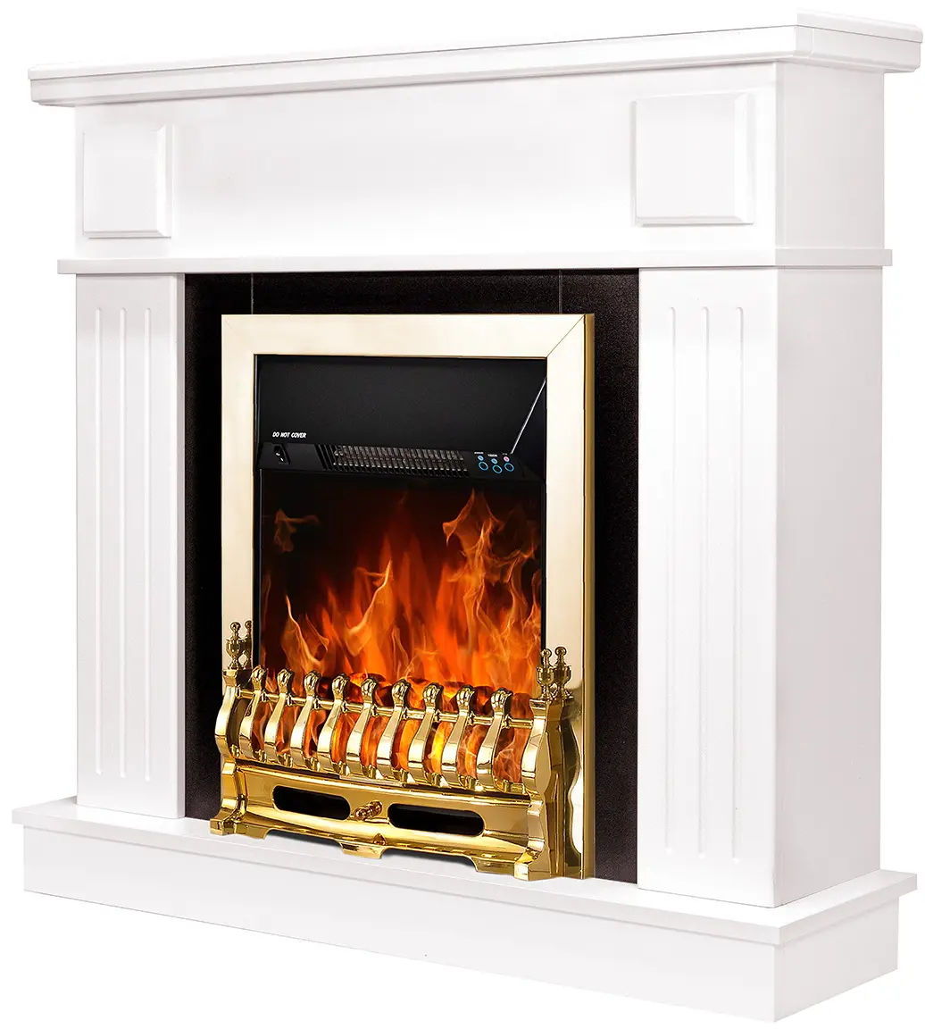 Semineu Art Flame Oscar & Galileo Gold (White) - 2