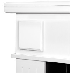 Semineu Art Flame Oscar & Meridian (White) Thumb