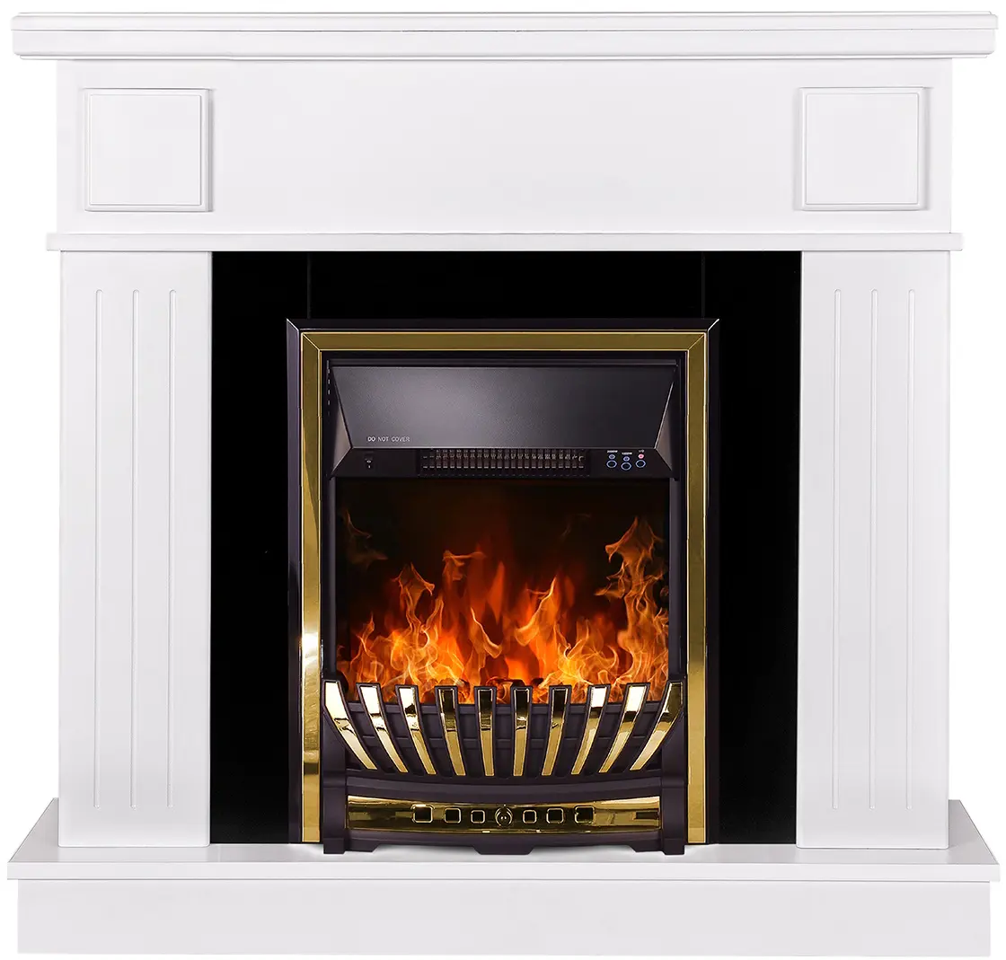 Semineu Art Flame Oscar & Meridian (White)