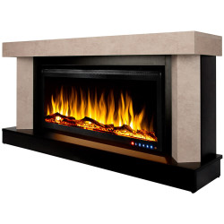 Semineu Art Flame Palermo maxi & Schubert 42 (Beige/Black) Thumb