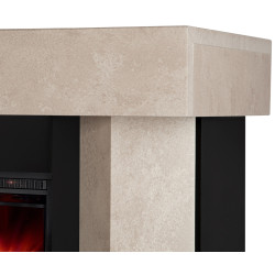 Каминокомплект Art Flame Palermo mini & Lorance Color (Beige/Black) Thumb