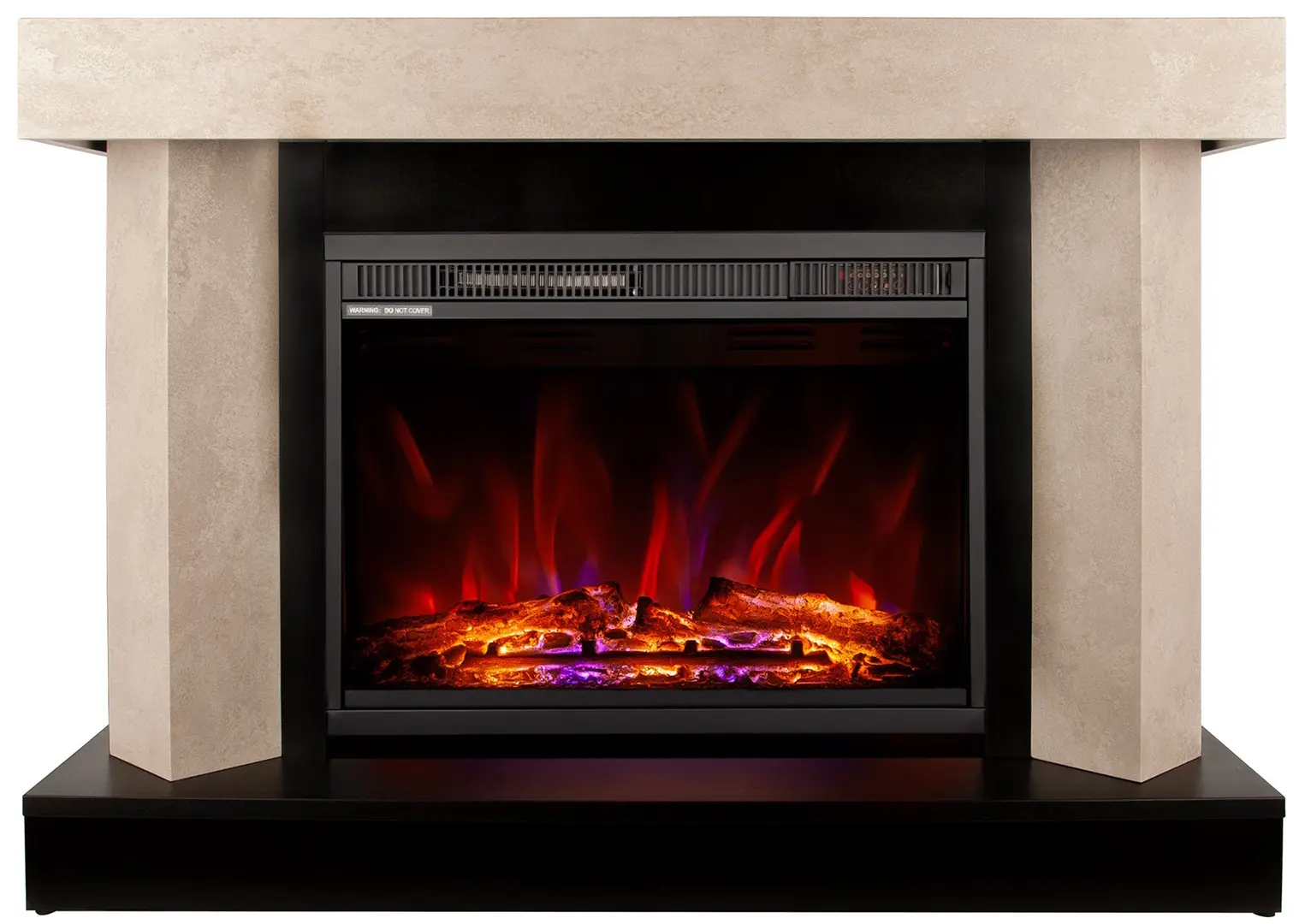 Каминокомплект Art Flame Palermo mini & Lorance Color (Beige/Black)
