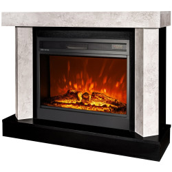 Каминокомплект Art Flame Palermo & Mirabella (Beige/Black) Thumb
