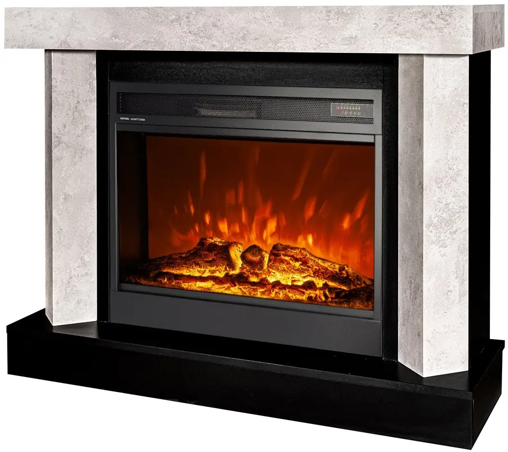 Каминокомплект Art Flame Palermo & Mirabella (Beige/Black) - 2