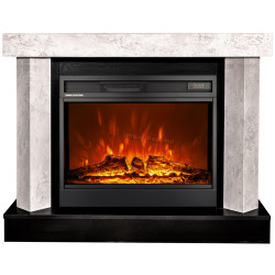 Каминокомплект Art Flame Palermo & Mirabella (Beige/Black)